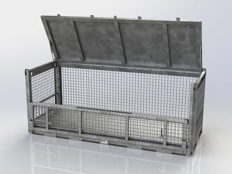 TACTICAL BASKET HG XXL SC-BA-XX-HG-01 in 20ft shipping container